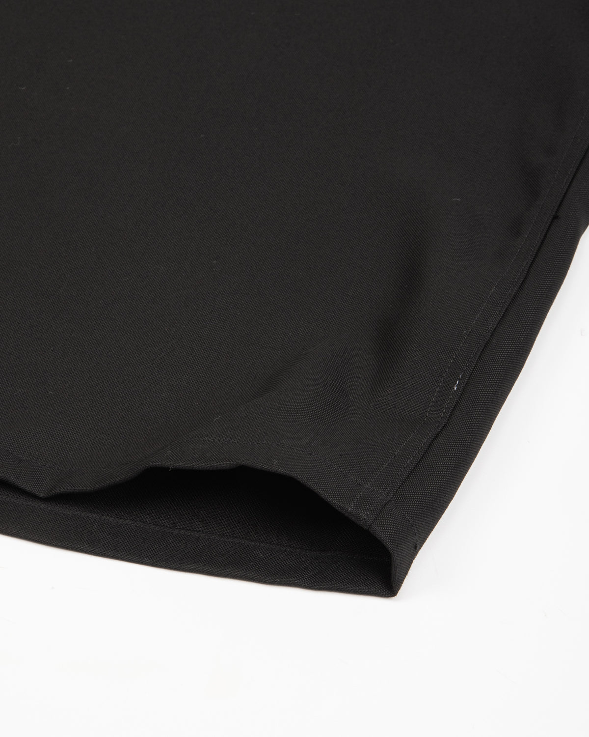 Flap Pocket Rayon S/S Shirt - Black