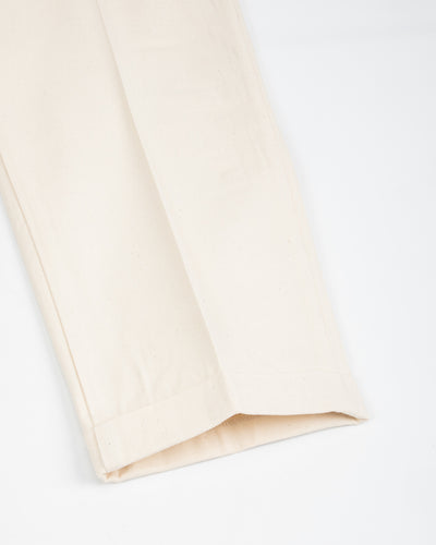 Attractions Heritage Denim Trousers - White USN Herringbone - Standard & Strange