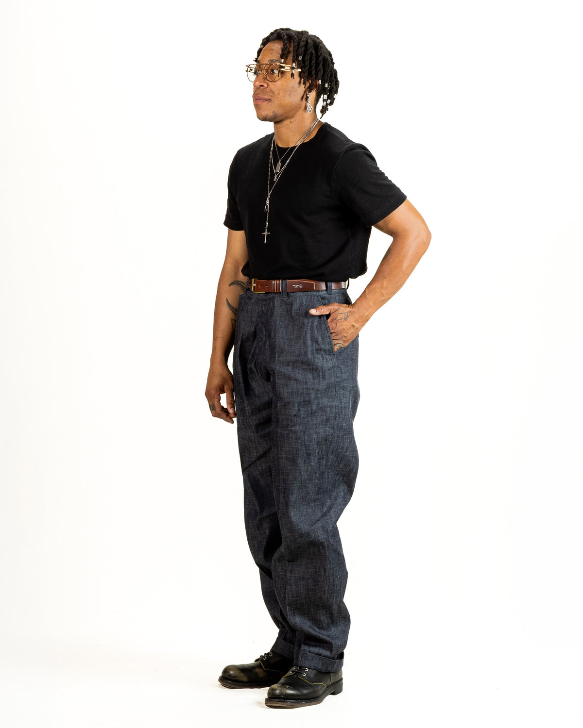 Summer Denim Trousers - 8 oz Indigo