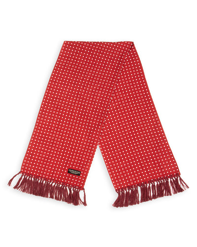 Attractions Wearmasters Rayon Scarf - Wine Dot - Standard & Strange