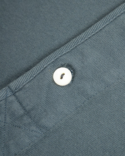 Freenote 13oz Henley L/S - Faded Blue - Standard & Strange