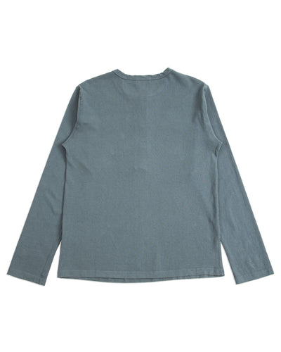 Freenote 13oz Henley L/S - Faded Blue - Standard & Strange