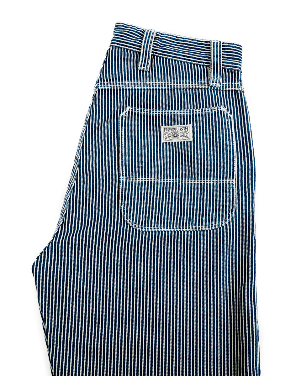 Freenote Ortega Pant - Indigo Stripe - Standard & Strange