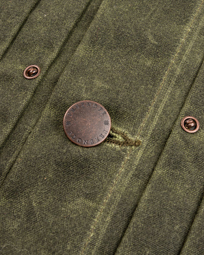 Freenote RJ-1 Jacket - Olive Waxed Canvas - Standard & Strange