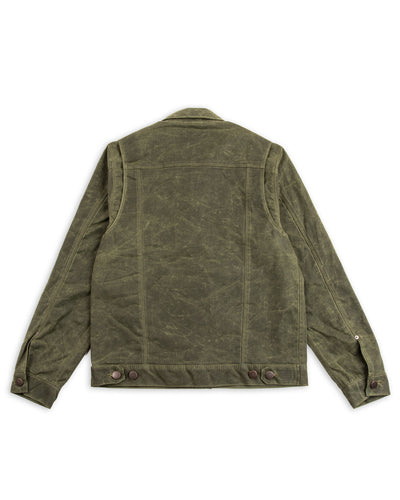 Freenote RJ-1 Jacket - Olive Waxed Canvas - Standard & Strange