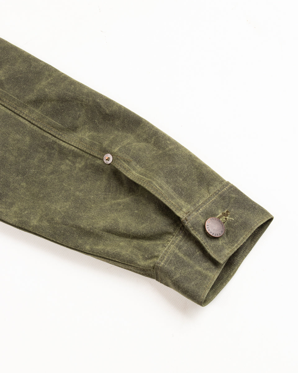 Freenote RJ-1 Jacket - Olive Waxed Canvas - Standard & Strange