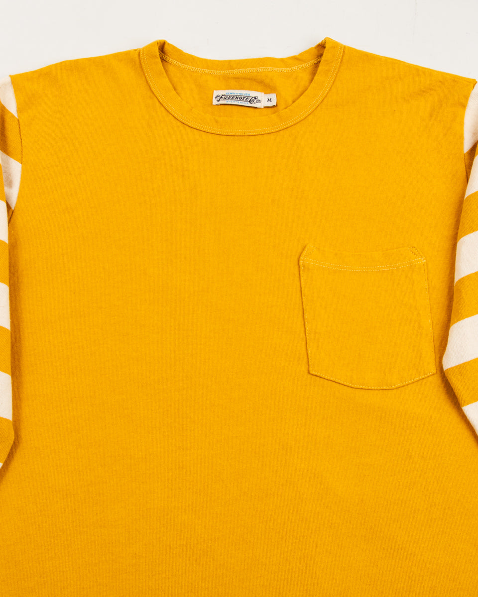 Freenote Shifter L/S Tee - Mustard Combo - Standard & Strange