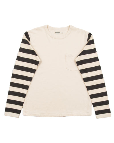 Freenote Shifter L/S Tee - Natural Combo - Standard & Strange