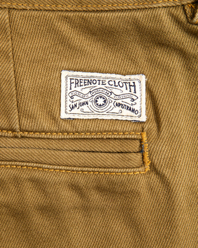 Freenote Shifter Pant - 11oz Khaki - Standard & Strange