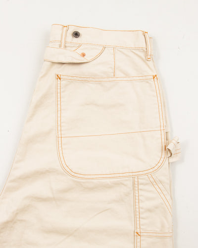 Kapital Light Canvas LUMBER Pants - Ecru - Standard & Strange
