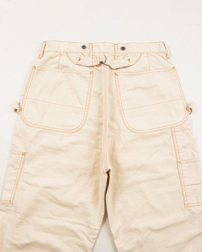 Kapital Light Canvas LUMBER Pants - Ecru - Standard & Strange