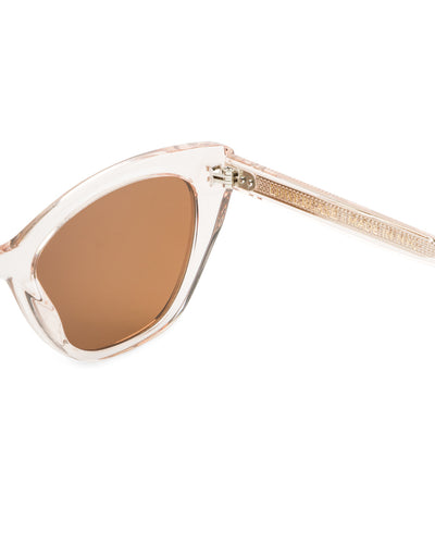 Lowercase Eyewear Karina Sunglass - Peach - Standard & Strange
