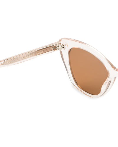 Lowercase Eyewear Karina Sunglass - Peach - Standard & Strange