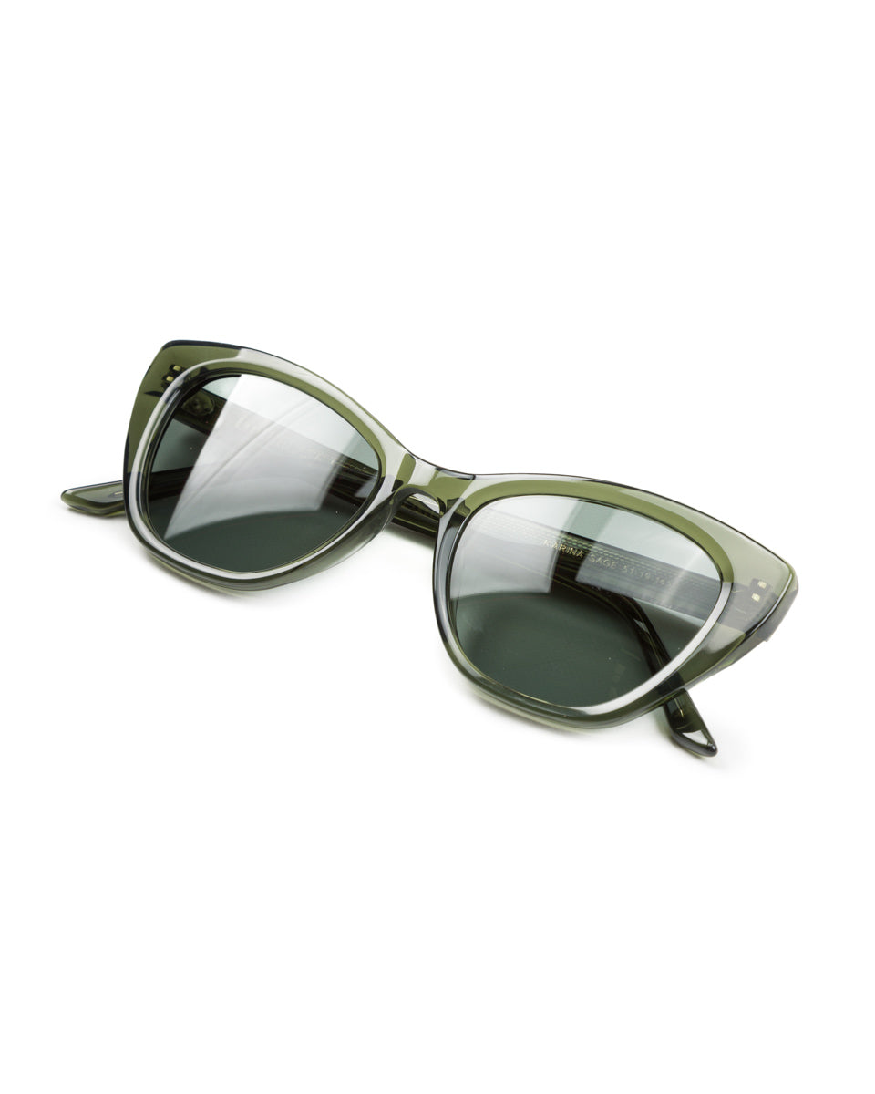 Lowercase Eyewear Karina Sunglass - Sage - Standard & Strange