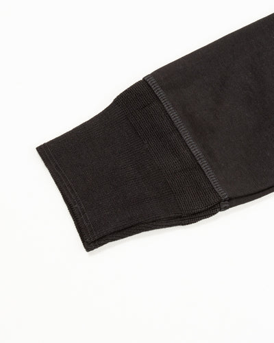 Merz b. Schwanen 206 Loopwheeled LS Henley - Deep Black - Standard & Strange