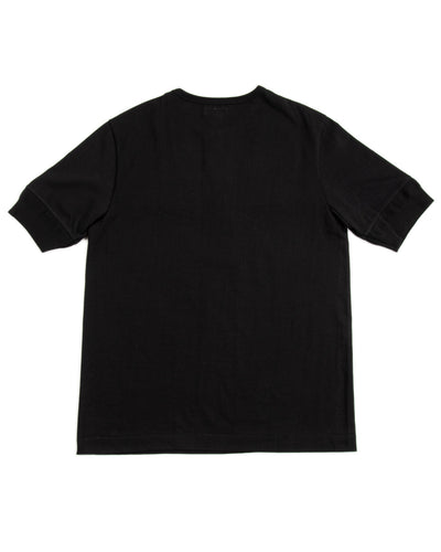 Merz b. Schwanen 207 Loopwheeled SS Henley - Black - Standard & Strange