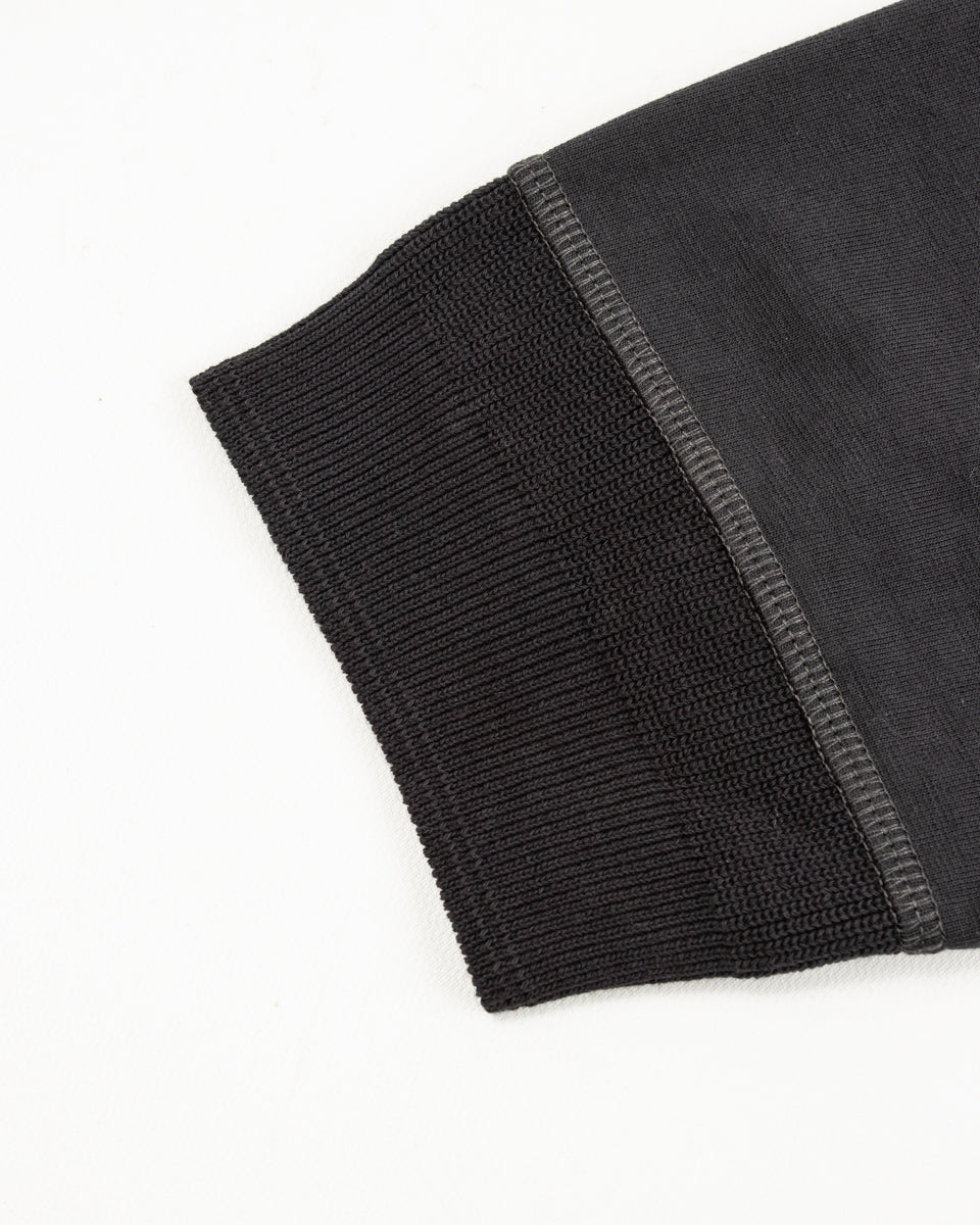 Merz b. Schwanen 207 Loopwheeled SS Henley - Charcoal - Standard & Strange