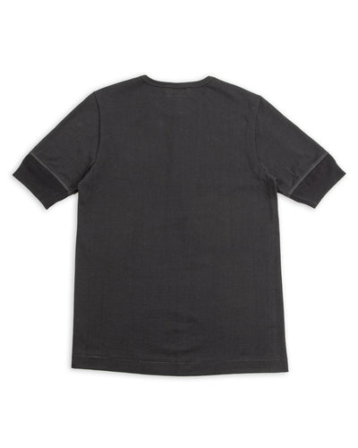 Merz b. Schwanen 207 Loopwheeled SS Henley - Charcoal - Standard & Strange