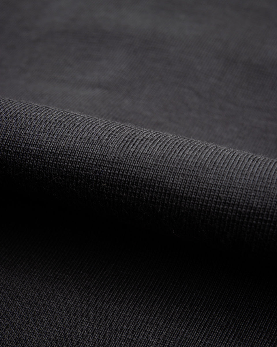 Merz b. Schwanen 207 Loopwheeled SS Henley - Charcoal - Standard & Strange