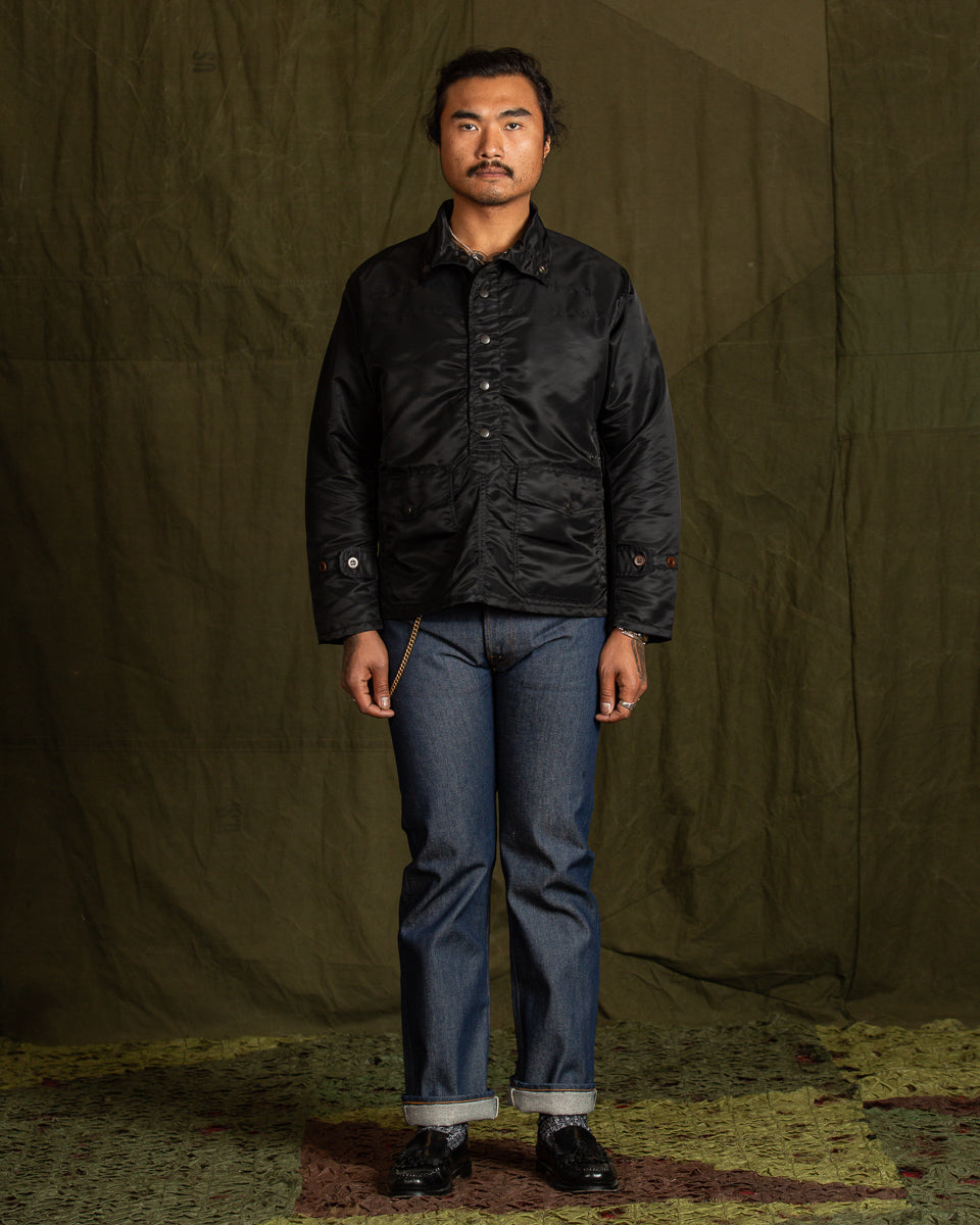 Mister Freedom One-Zero Smock - Black Nylon - Standard & Strange