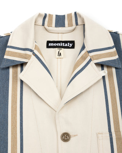 Monitaly Italian Jail Jacket - Spinnaker Chambray - Standard & Strange