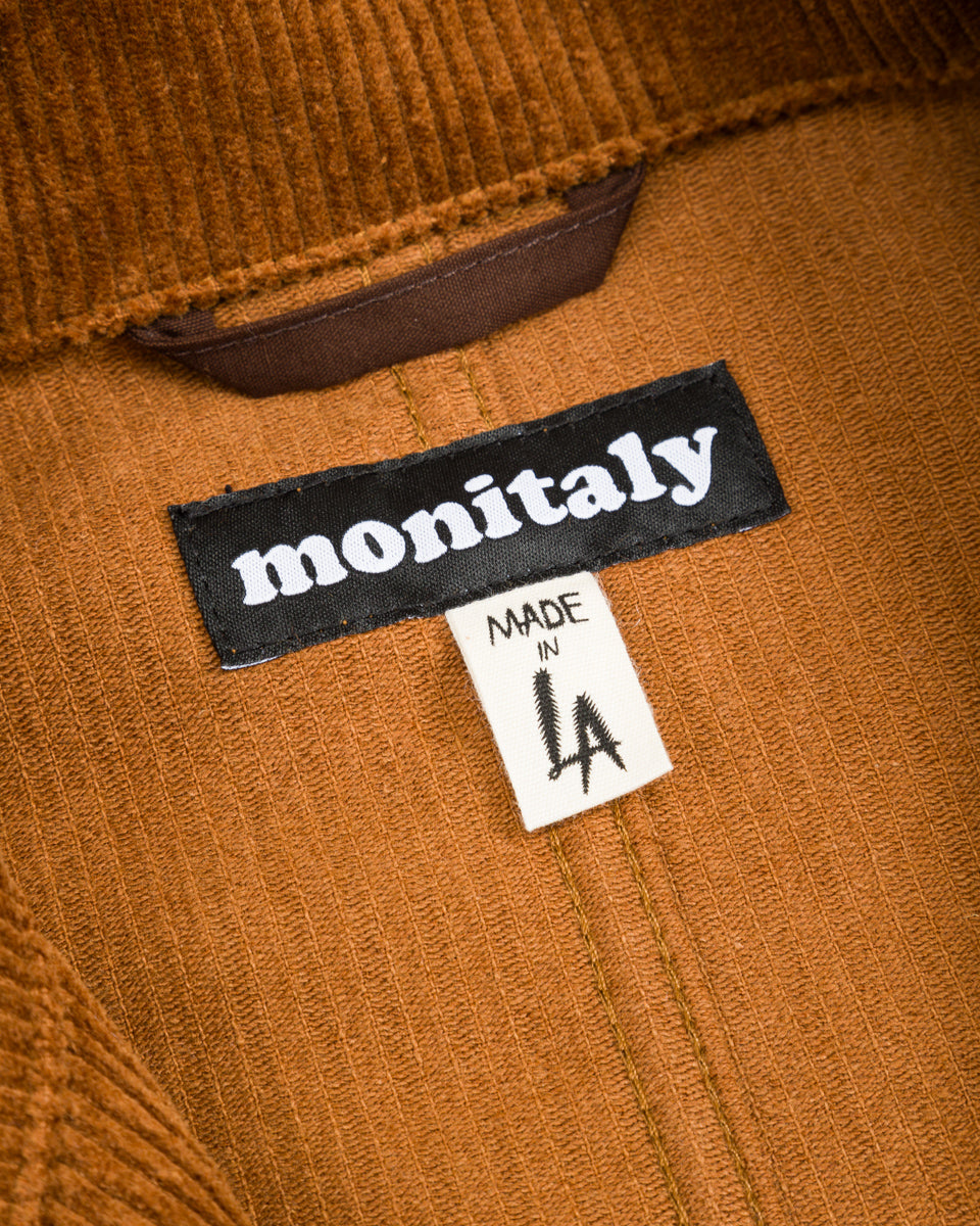 Monitaly Harvester Jacket - Chestnut 8-Wale Corduroy - Standard & Strange