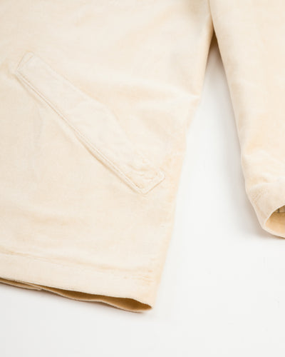 MotivMfg Diod Jacket - Cream Cotton Velvet - Standard & Strange
