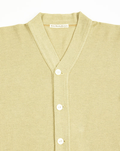 Olde Homesteader Extra Cotton Jersey Cardigan - Olive - Standard & Strange
