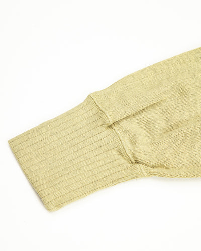 Olde Homesteader Extra Cotton Jersey Cardigan - Olive - Standard & Strange