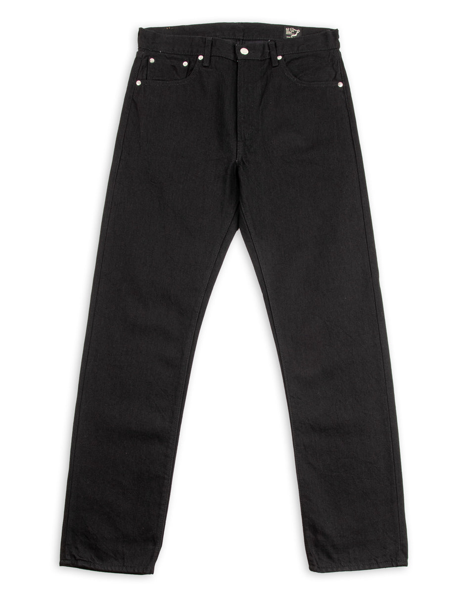 OrSlow 107 Ivy Fit Denim - Black One Wash - Standard & Strange