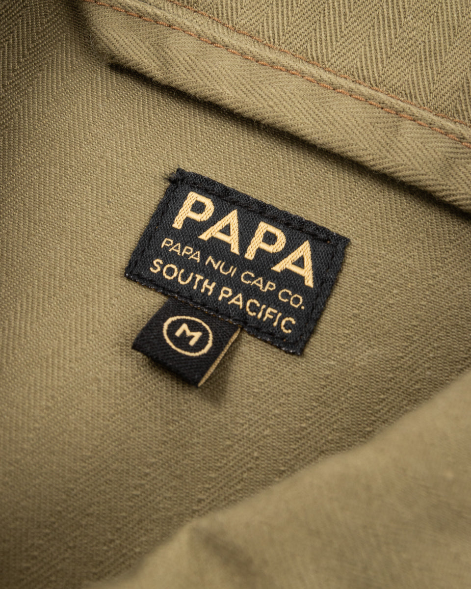 Papa Nui Atoll Flyers Jacket - HBT - Standard & Strange
