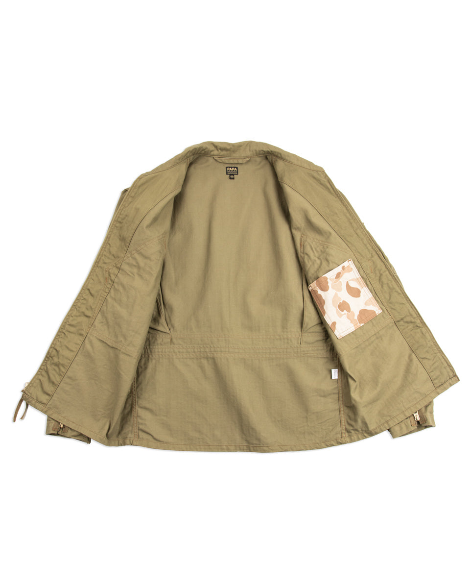 Papa Nui Atoll Flyers Jacket - HBT - Standard & Strange