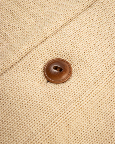 The Real McCoy's 30s Hooded Knit Sweater - Ecru - Standard & Strange