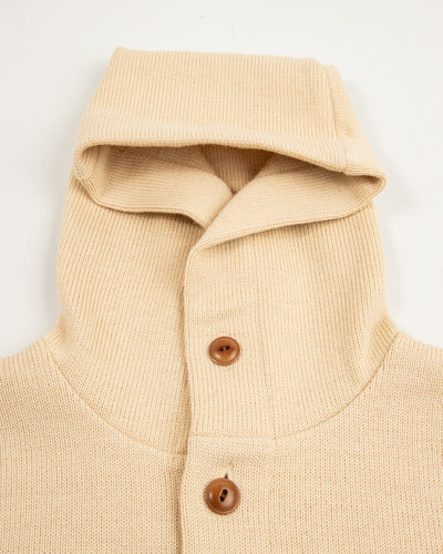The Real McCoy's 30s Hooded Knit Sweater - Ecru - Standard & Strange