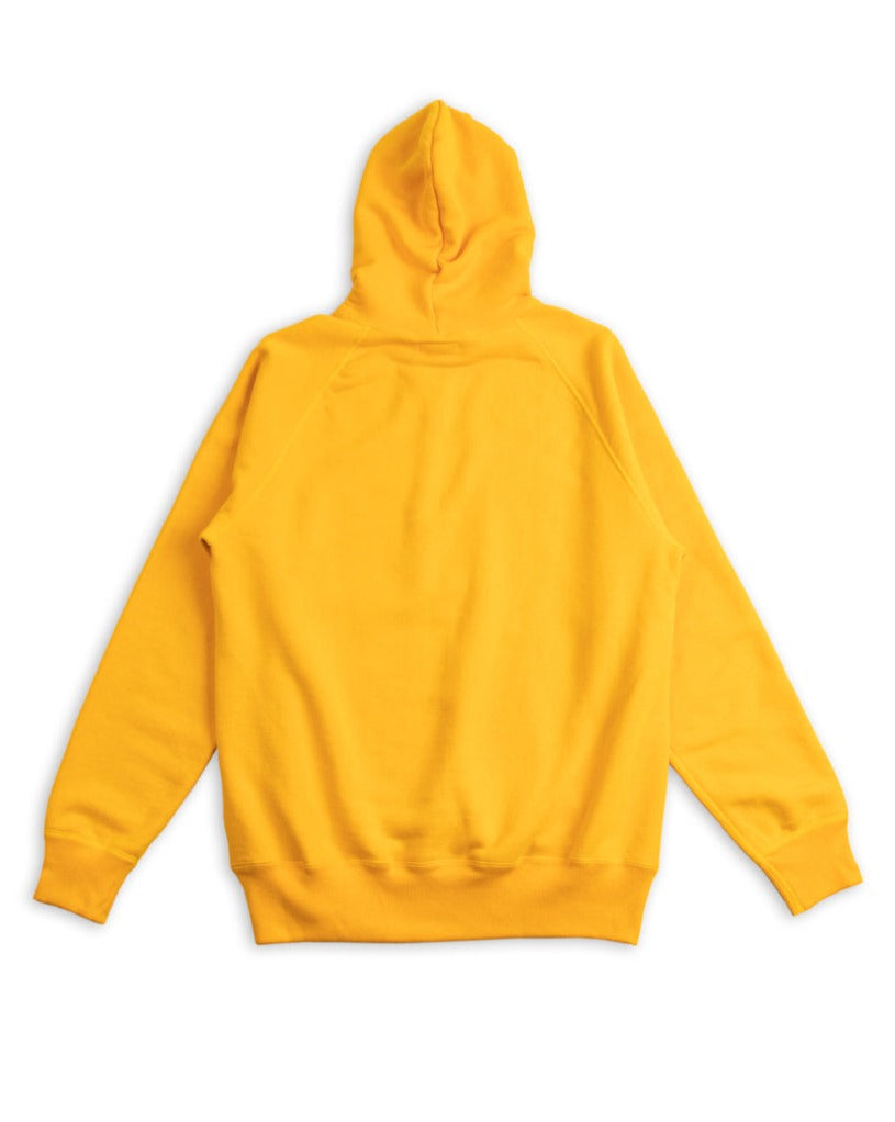 The Real McCoy's 9oz Loopwheel Pullover Hoodie - Yellow - Standard & Strange