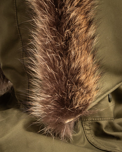 The Real McCoy's AL-1 / HOOD, PARKA - Olive - Standard & Strange