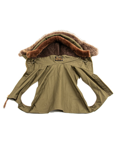 The Real McCoy's AL-1 / HOOD, PARKA - Olive - Standard & Strange