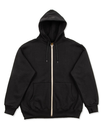 The Real McCoy's Buco F/Z Parka Sweatshirt - Black - Standard & Strange