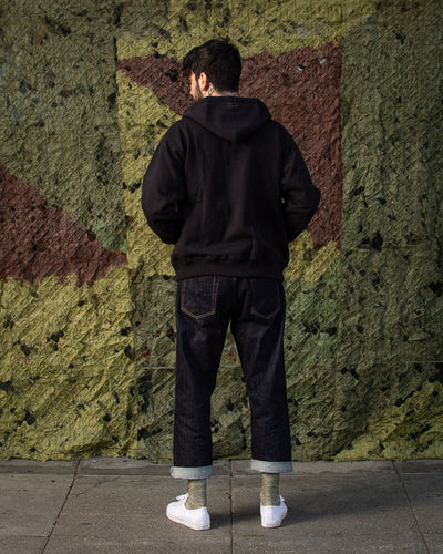 The Real McCoy's Buco F/Z Parka Sweatshirt - Black - Standard & Strange