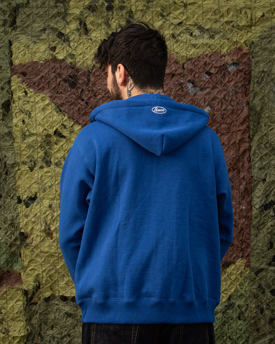 The Real McCoy's Buco F/Z Parka Sweatshirt - R. Blue - Standard & Strange