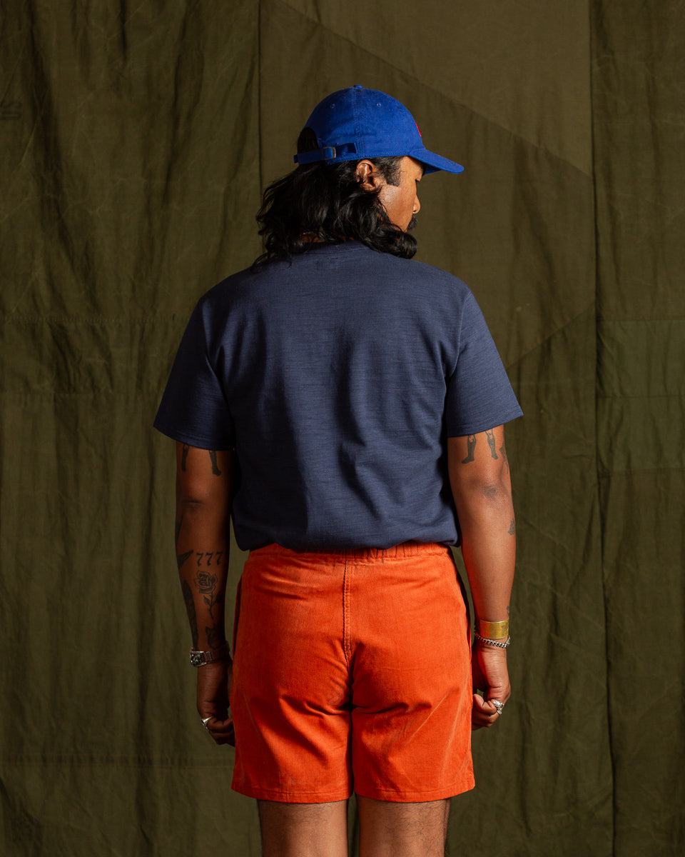 The Real McCoy's Heavy Cotton Slub Jersey - Navy - Standard & Strange