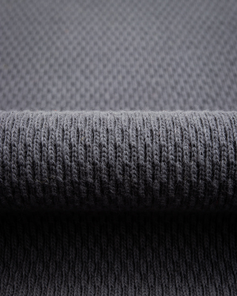 The Real McCoy's Honeycomb Thermal Shirt - Ink Blue - Standard & Strange