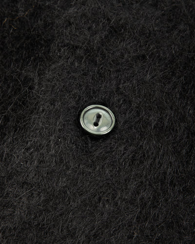 The Real McCoy's Joe McCoy Mohair Cardigan - Black - Standard & Strange