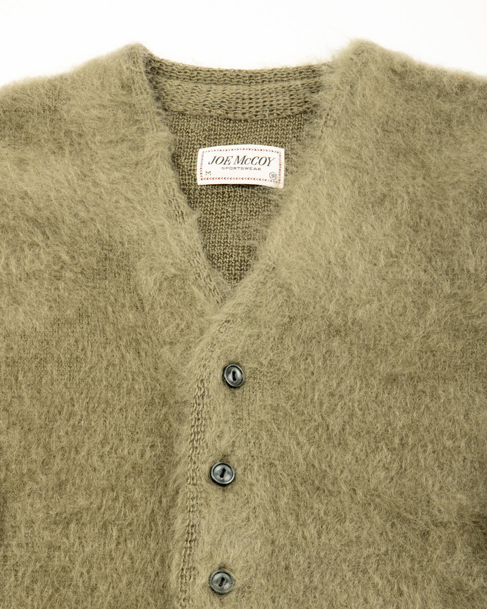 The Real McCoy's Joe McCoy Mohair Cardigan - Mint - Standard & Strange