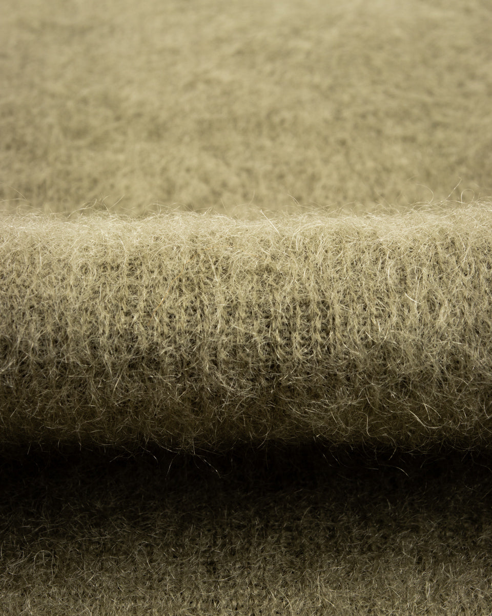 The Real McCoy's Joe McCoy Mohair V-Neck Sweater - Mint - Standard & Strange