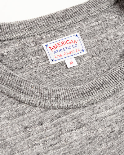 The Real McCoy's Athletic T-Shirt / Loop-Wheel - Gray - Standard & Strange