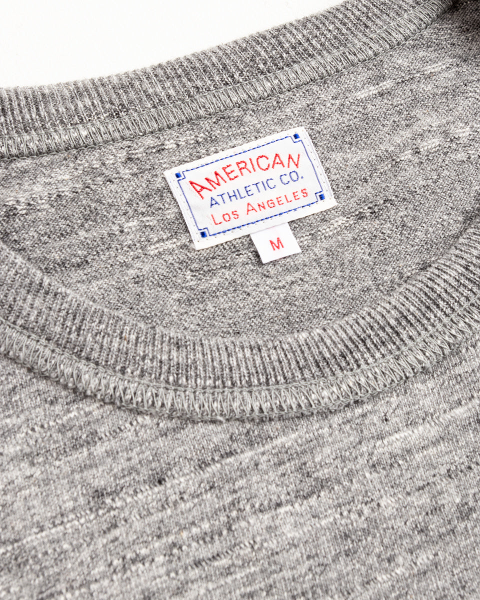 The Real McCoy's Athletic T-Shirt / Loop-Wheel - Gray - Standard & Strange
