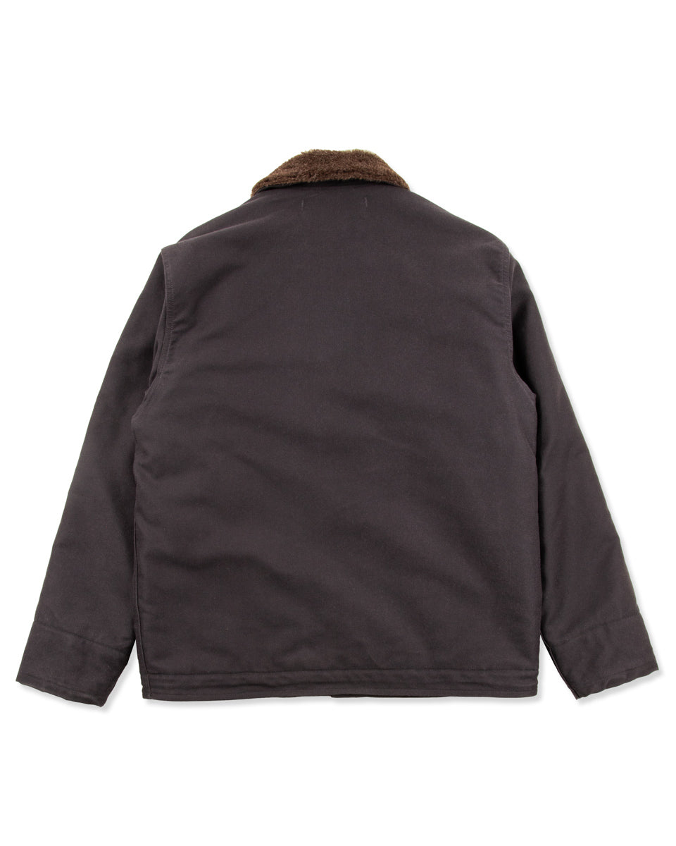 The Real McCoy's The Real McCoy's N-1 Deck Jacket (2021 Model) - Navy (Plain) - Standard & Strange