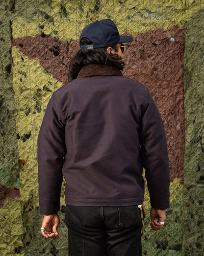The Real McCoy's The Real McCoy's N-1 Deck Jacket (2021 Model) - Navy (Plain) - Standard & Strange