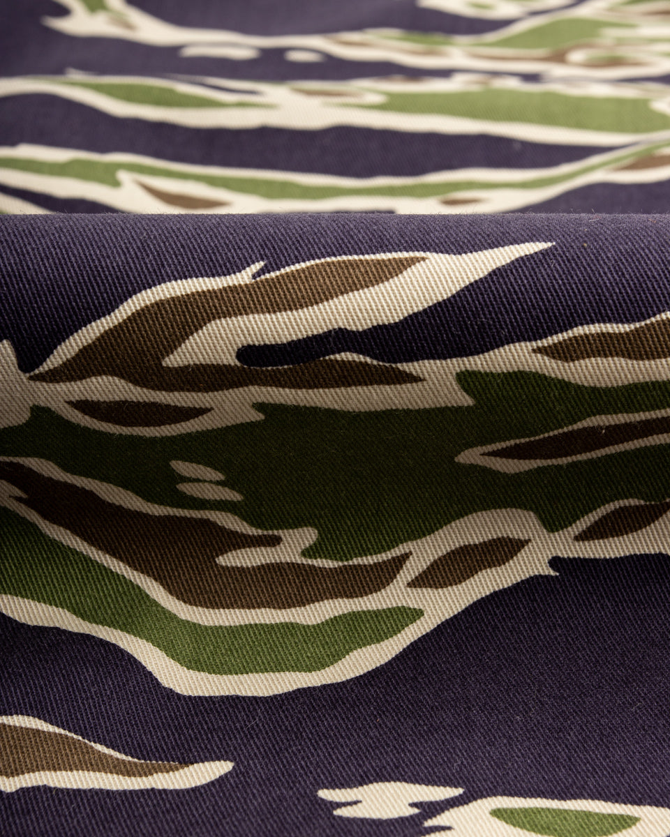 The Real McCoy's Tiger Camouflage Trousers - Late War Green - Standard & Strange